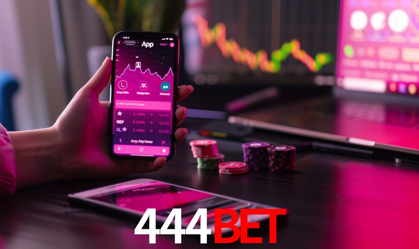 Recursos Exclusivos do App 444BET - Modo Offline, Login Biométrico